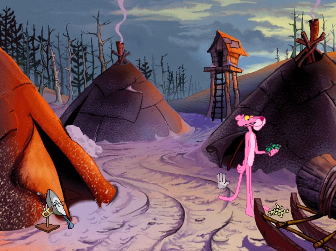 The Pink Panther Hocus-Pocus - геймплей игры Windows
